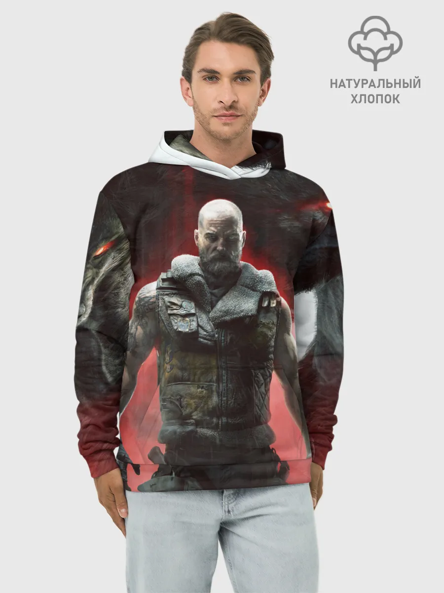 Худи мужской база хлопок / Werewolf: The Apocalypse