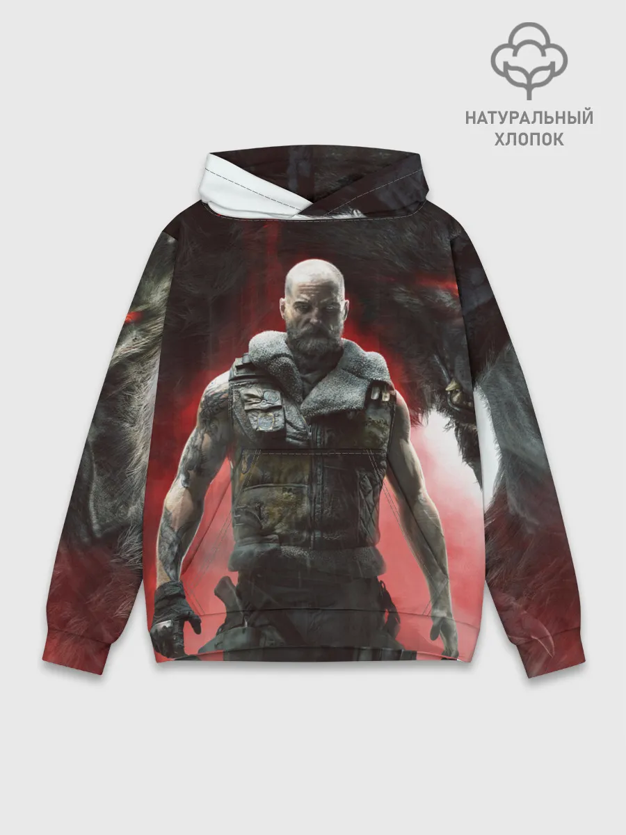 Худи мужской база хлопок / Werewolf: The Apocalypse