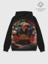 Худи мужской база хлопок / Five Finger Death Punch Skull