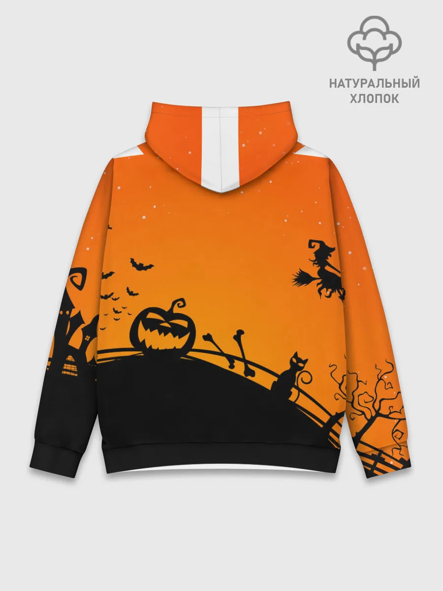 Худи мужской база хлопок / Хэллоуин