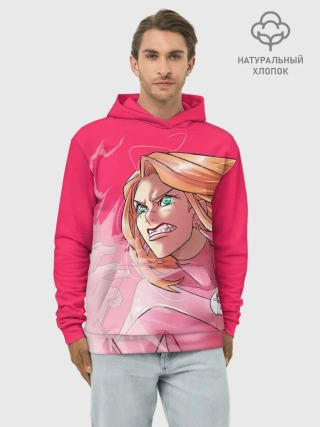 Худи мужской база хлопок / Атом Ева