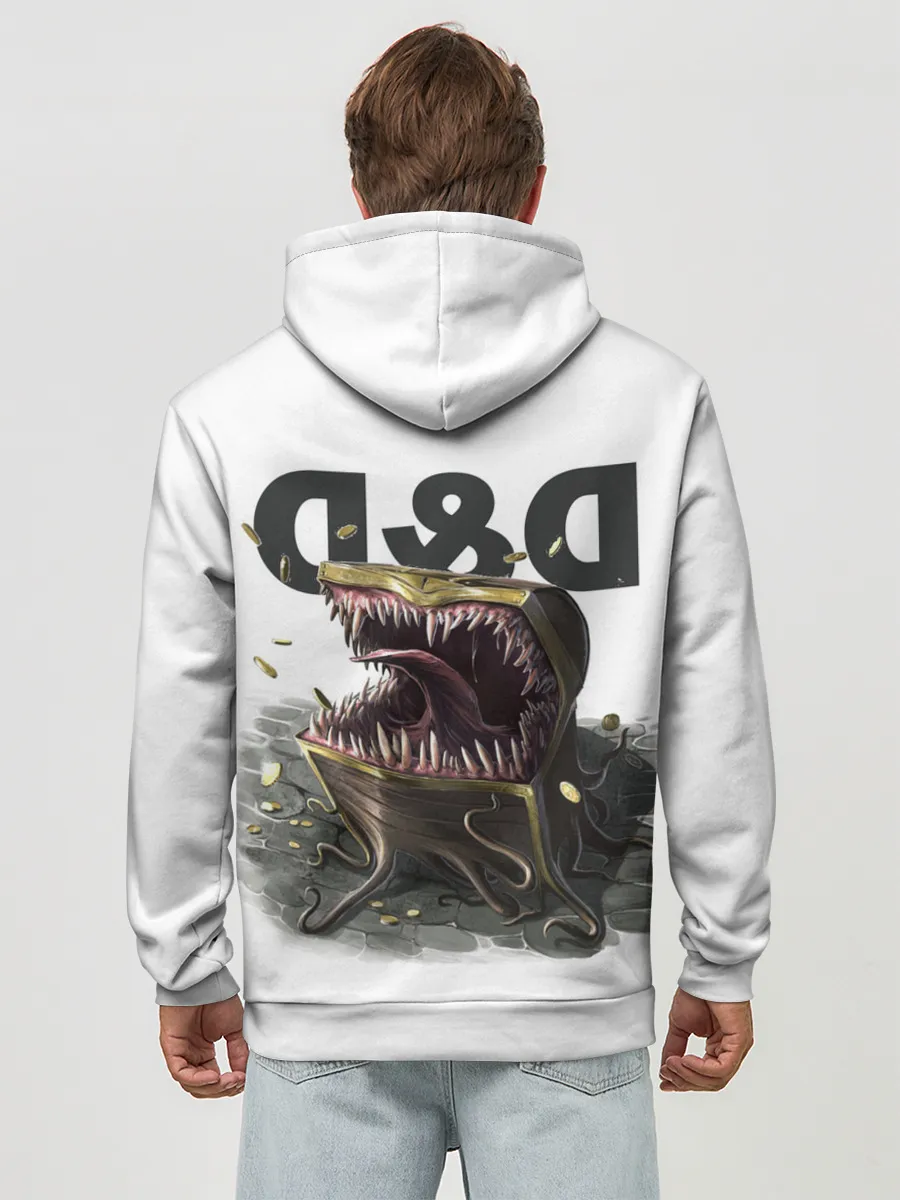 Худи мужской база хлопок / D&D | Мимик-сундук | ДнД