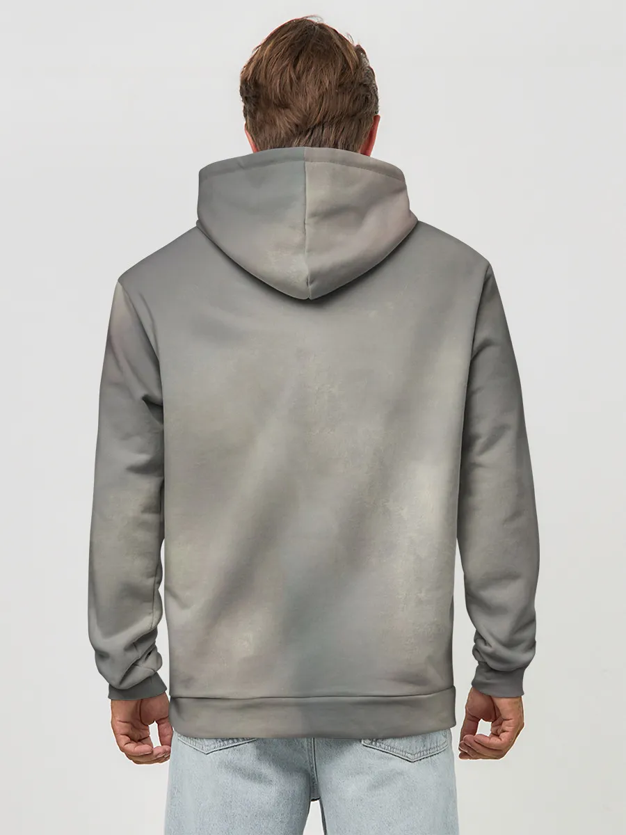 Худи мужской база хлопок / Лиса маслом