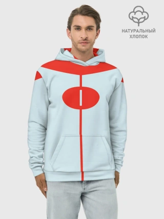 Худи мужской база хлопок / Invincible - Omni-man