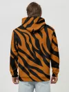 Худи мужской база хлопок / Тигровый Камуфляж