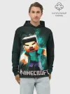 Худи мужской база хлопок / MINECRAFT