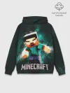 Худи мужской база хлопок / MINECRAFT