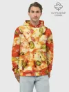 Худи мужской база хлопок / Пицца
