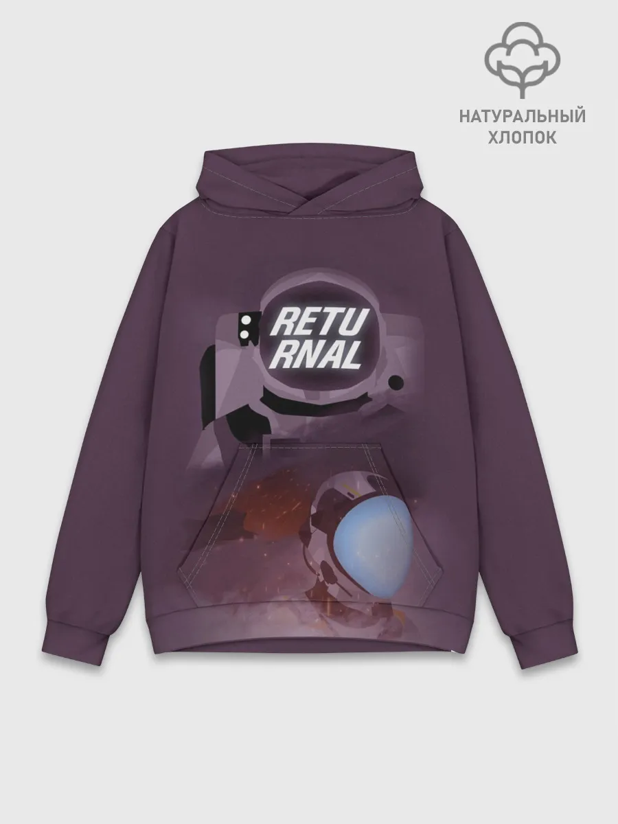 Худи мужской база хлопок / Returnal
