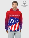 Худи мужской база хлопок / ATLETICO DE MADRID / АТЛЕТИКО