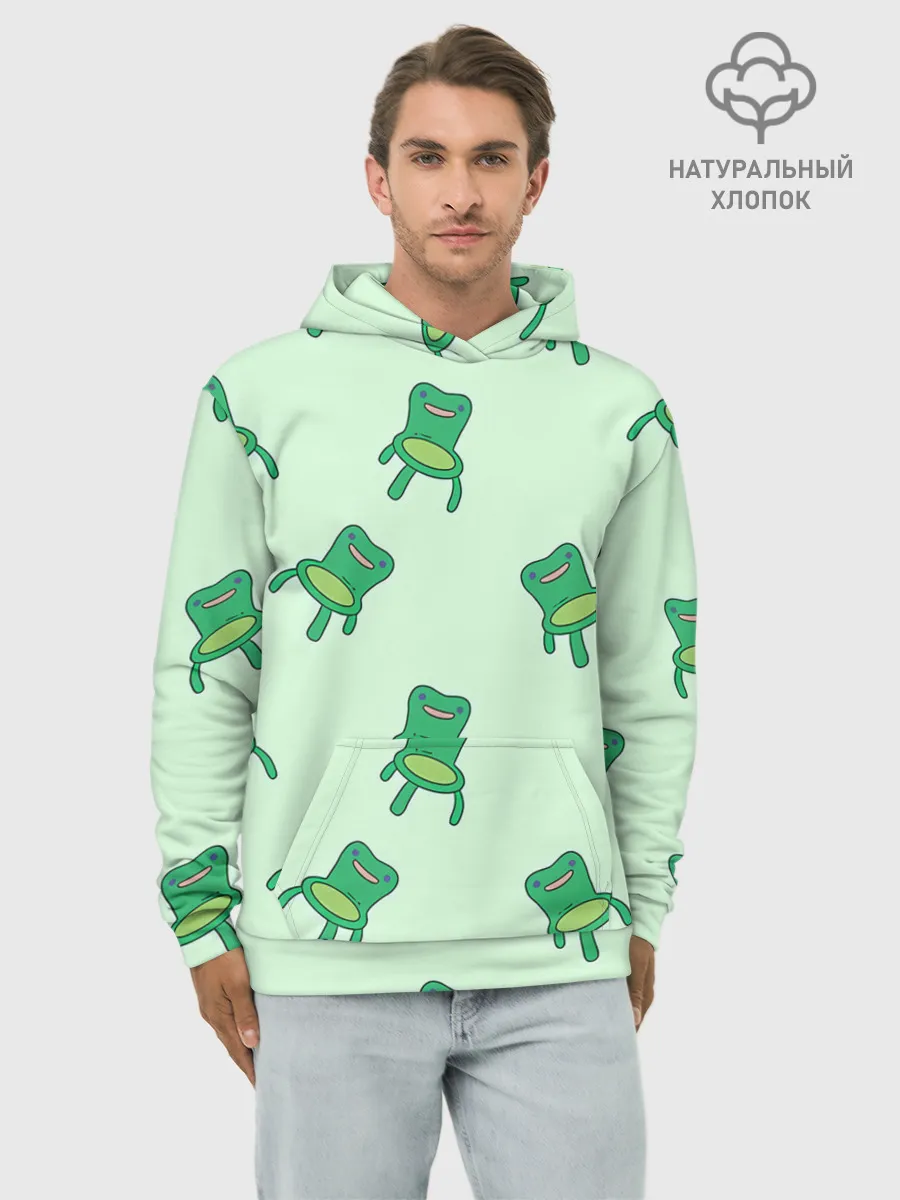 Худи мужской база хлопок / Froggy crossing