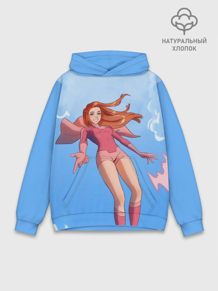 Худи мужской база хлопок / Атомная Ева