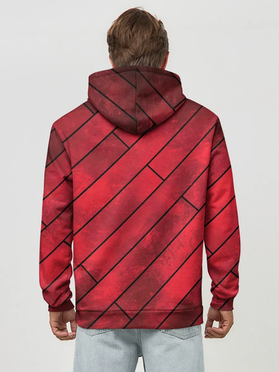 Худи мужской база хлопок / Red Boards Texture