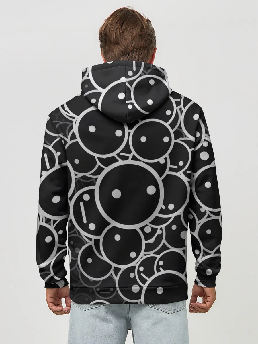 Худи мужской база хлопок / Smile Texture