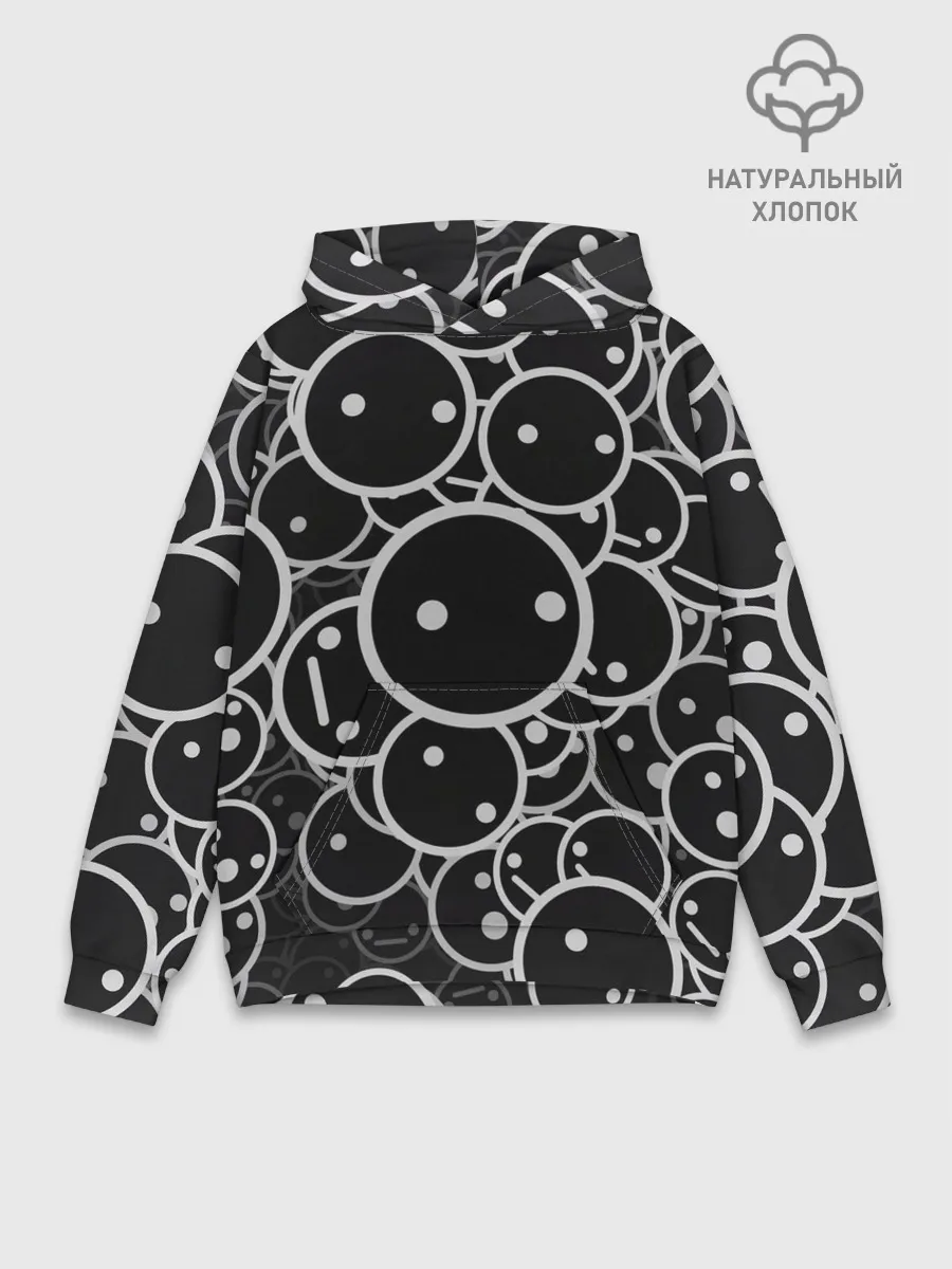 Худи мужской база хлопок / Smile Texture