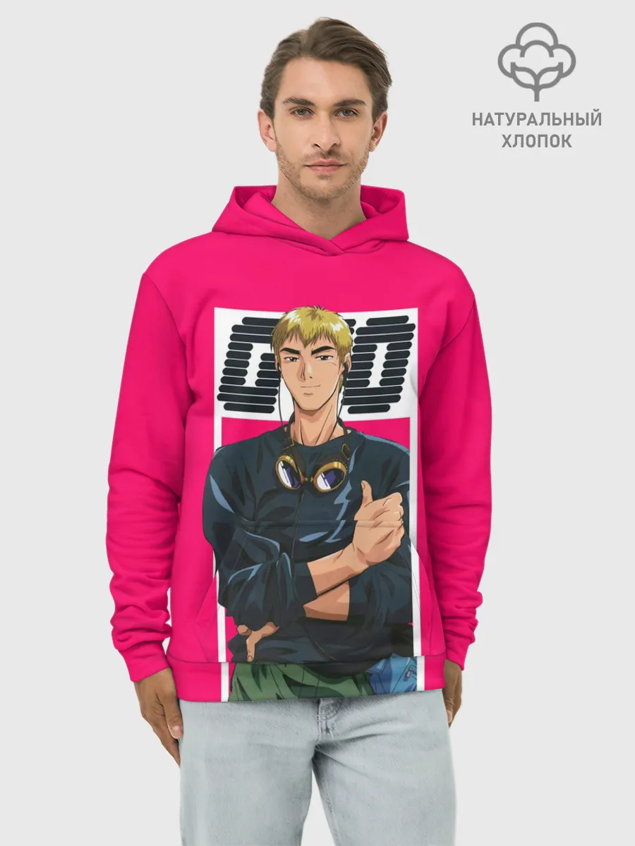 Худи мужской база хлопок / Great Teacher Onizuka
