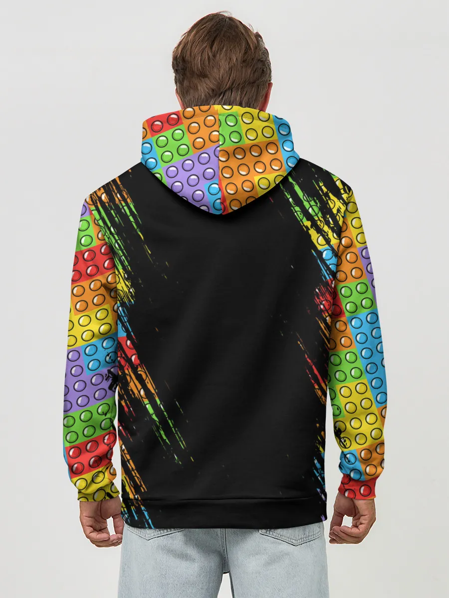 Худи мужской база хлопок / POP IT / SIMPLE DIMPLE