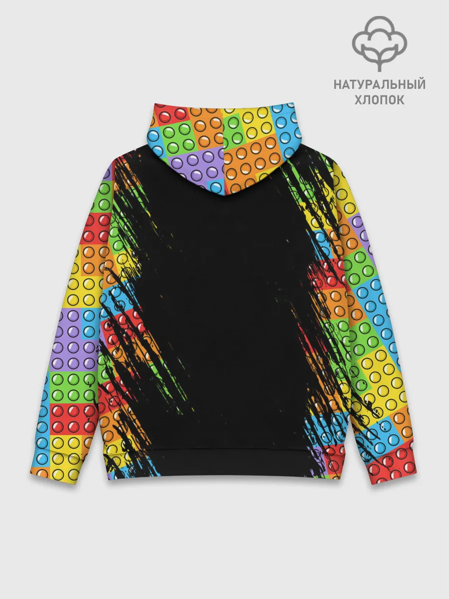 Худи мужской база хлопок / POP IT / SIMPLE DIMPLE