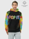 Худи мужской база хлопок / POP IT / SIMPLE DIMPLE