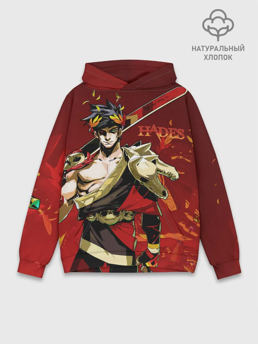 Худи мужской база хлопок / Hades Zagrei