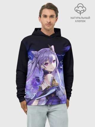 Худи мужской база хлопок / КЭ ЦИН - Genshin Impact