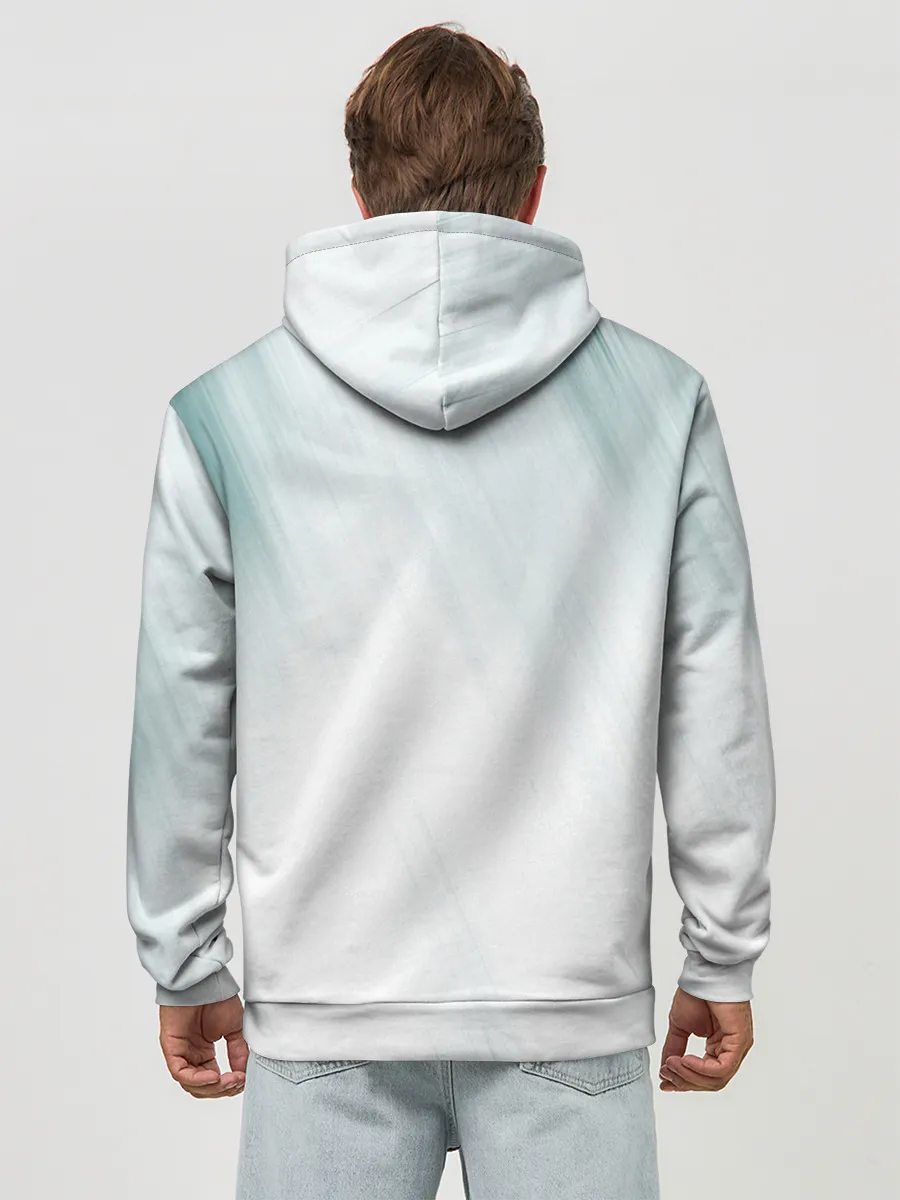 Худи мужской база хлопок / Аста и Юно малыши Чёрный клевер