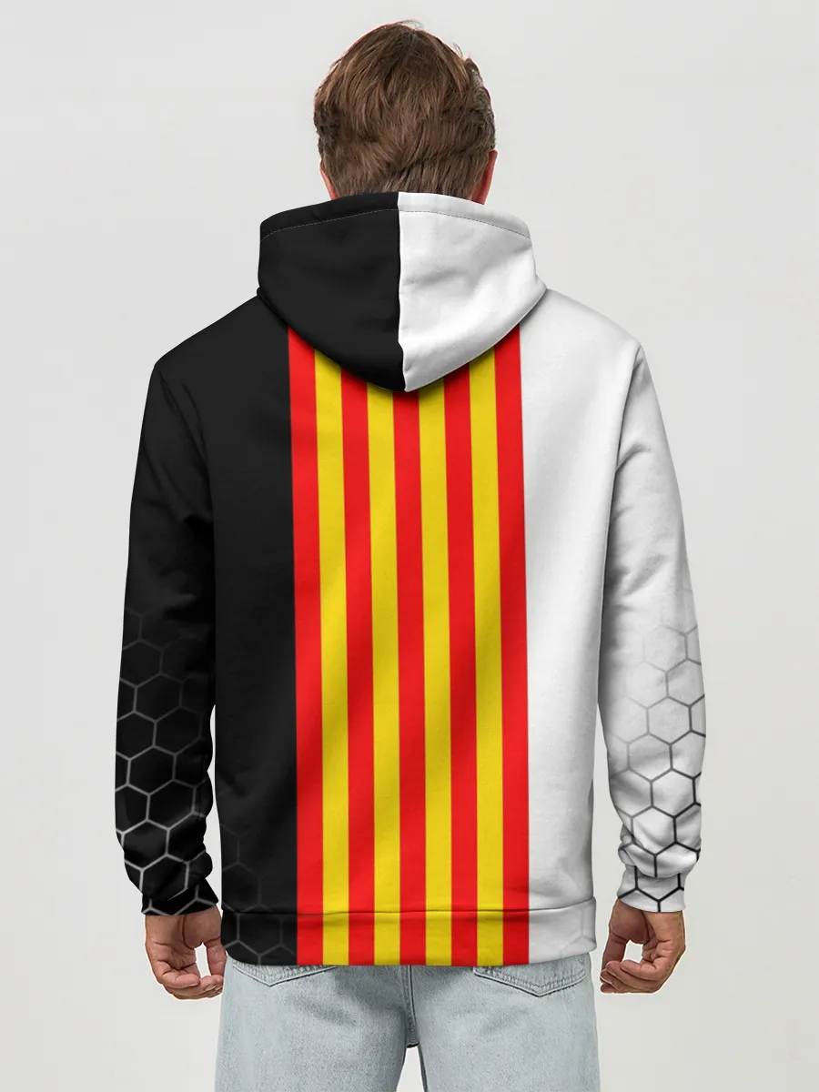 Худи мужской база хлопок / FC VALENCIA / ФК ВАЛЕНСИЯ