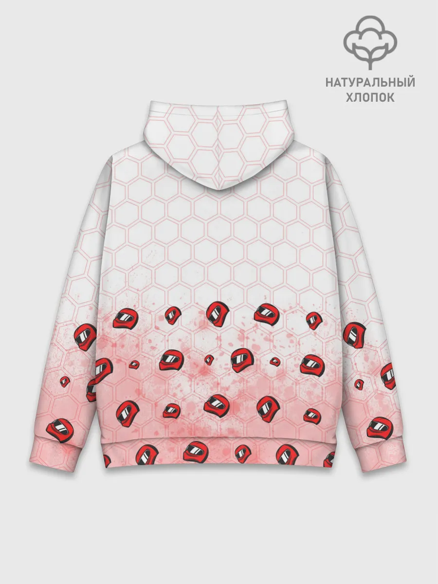 Худи мужской база хлопок / Тойота - Racing