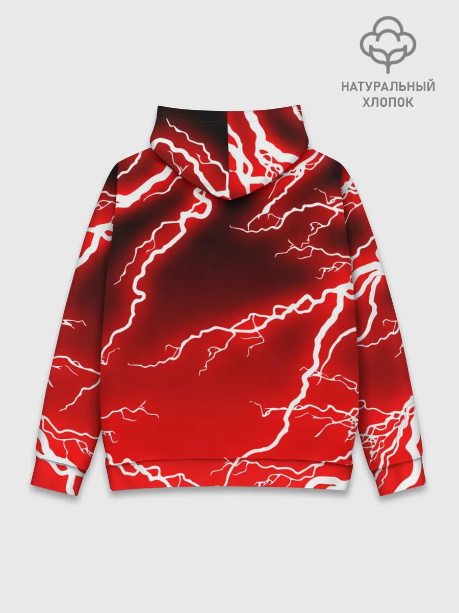 Худи мужской база хлопок / АТЛЕТИКО МАДРИД / МОЛНИИ