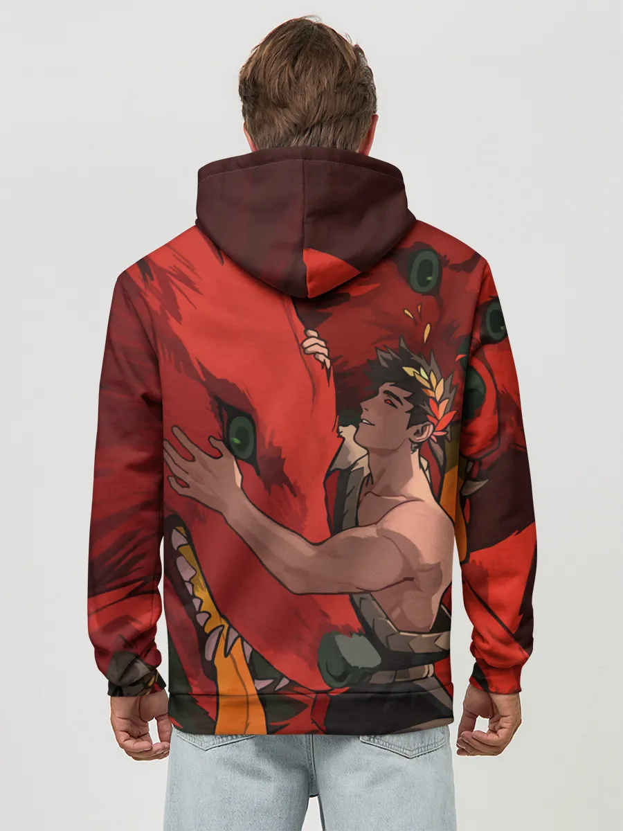 Худи мужской база хлопок / Hades Zagreus