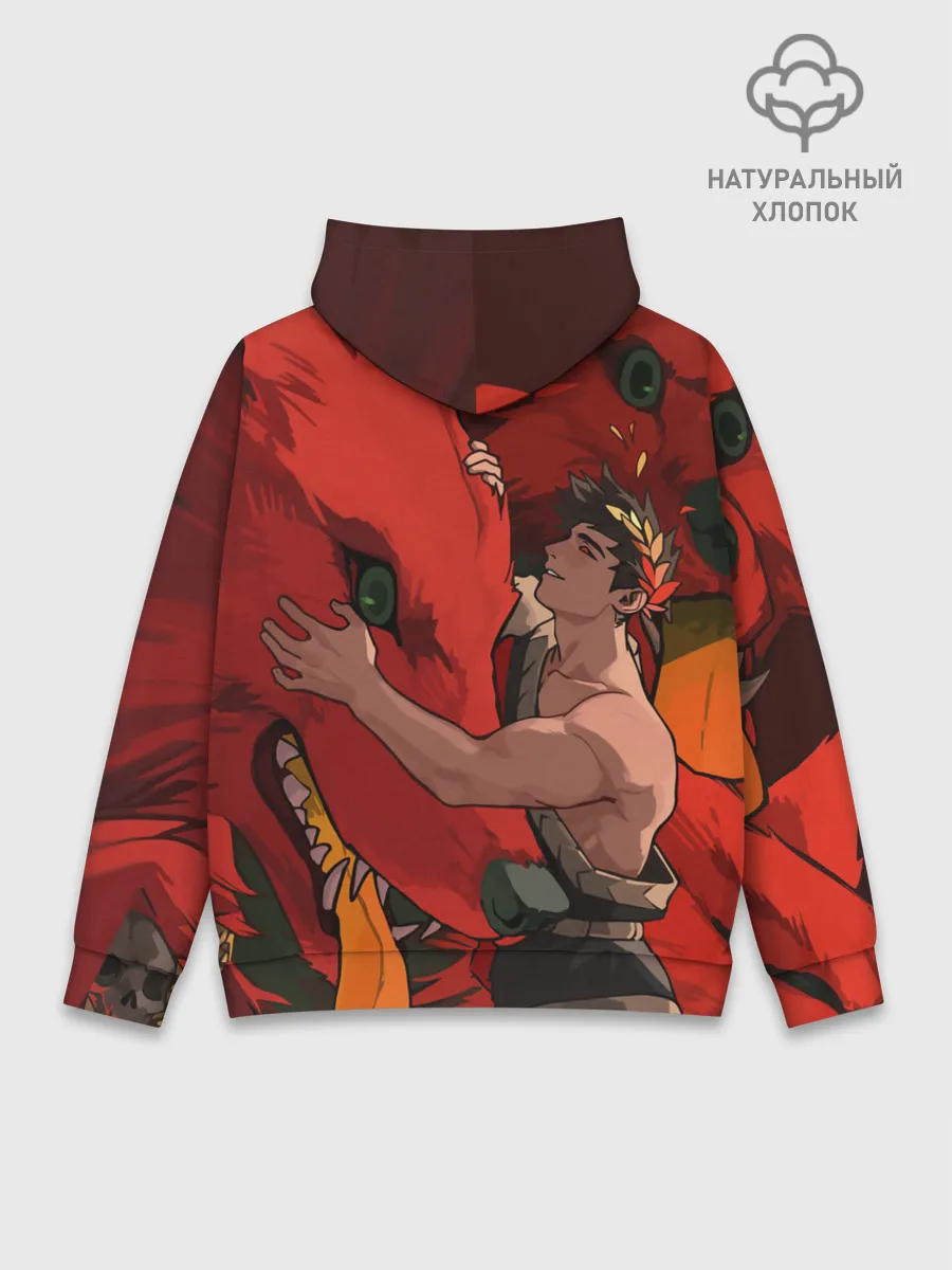 Худи мужской база хлопок / Hades Zagreus