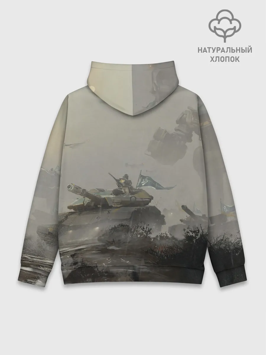 Худи мужской база хлопок / SkulMech