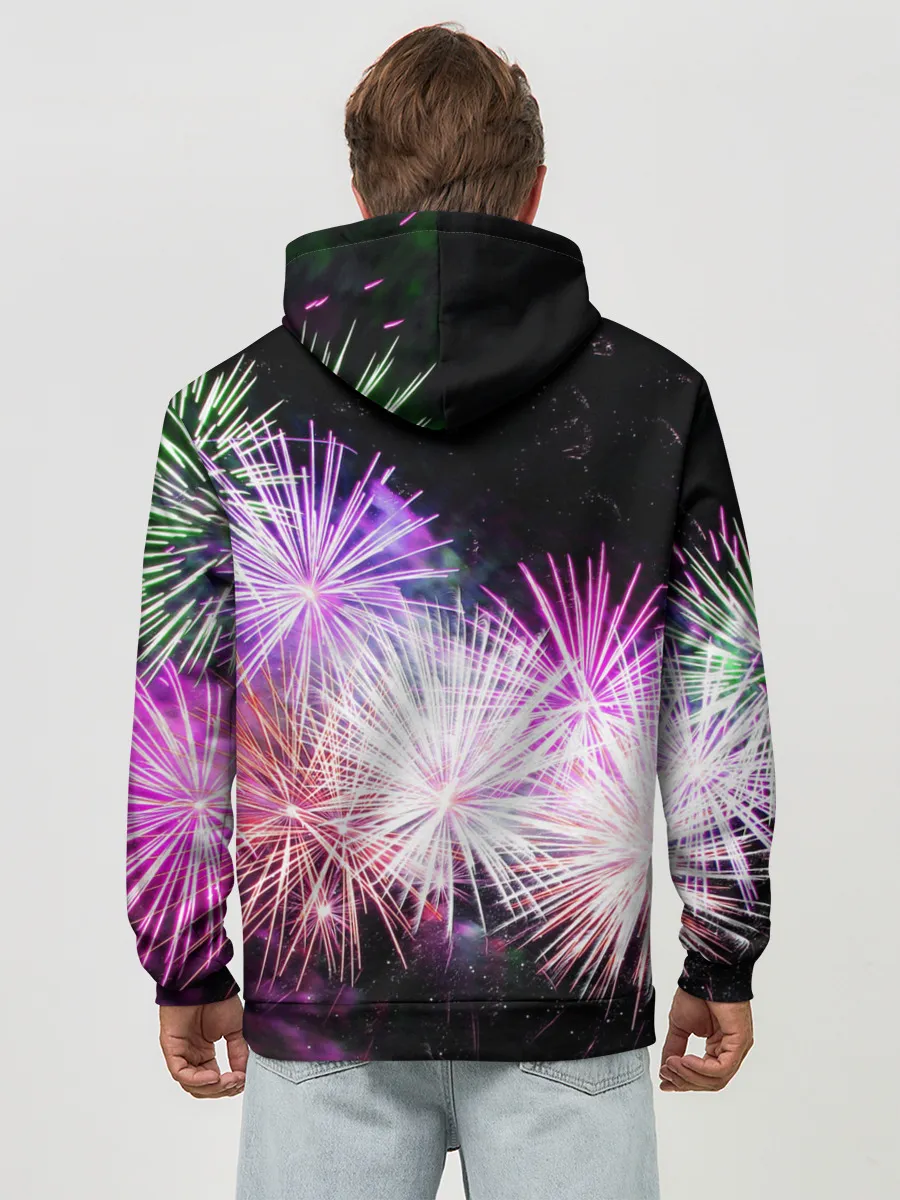 Худи мужской база хлопок / Салют