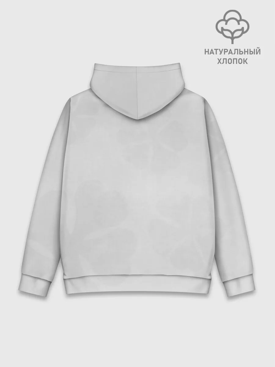 Худи мужской база хлопок / Чёрный клевер Quartet Knights