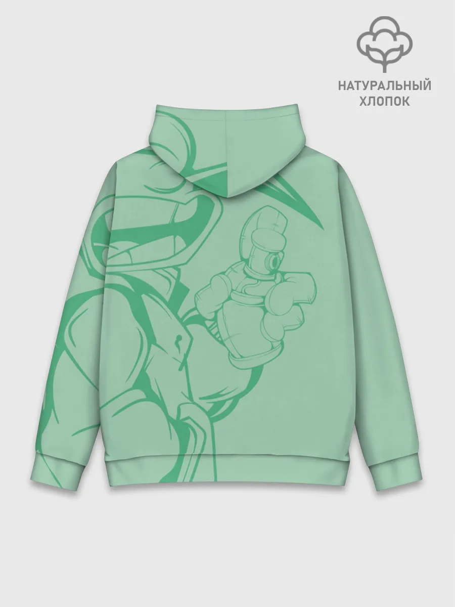 Худи мужской база хлопок / Люблю граффити