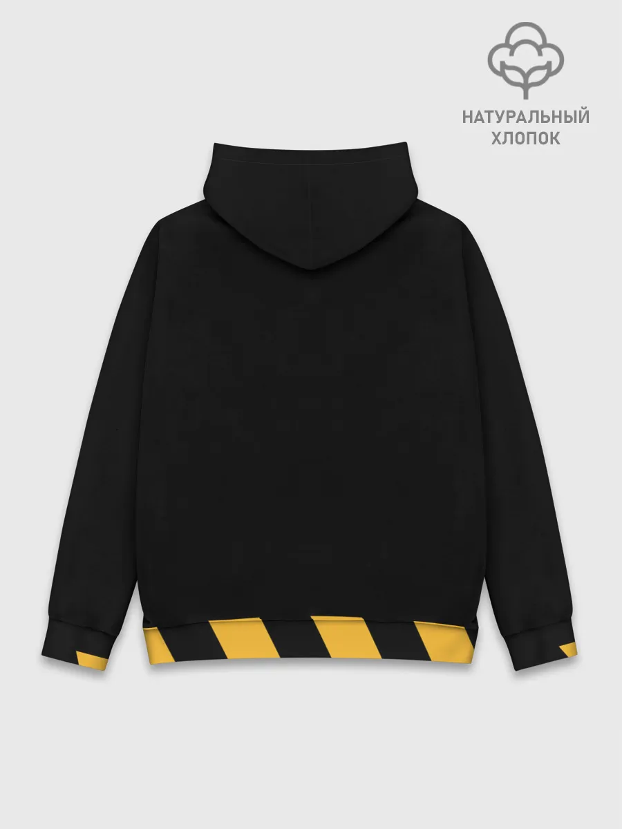 Худи мужской база хлопок / BOSTON BRUINS