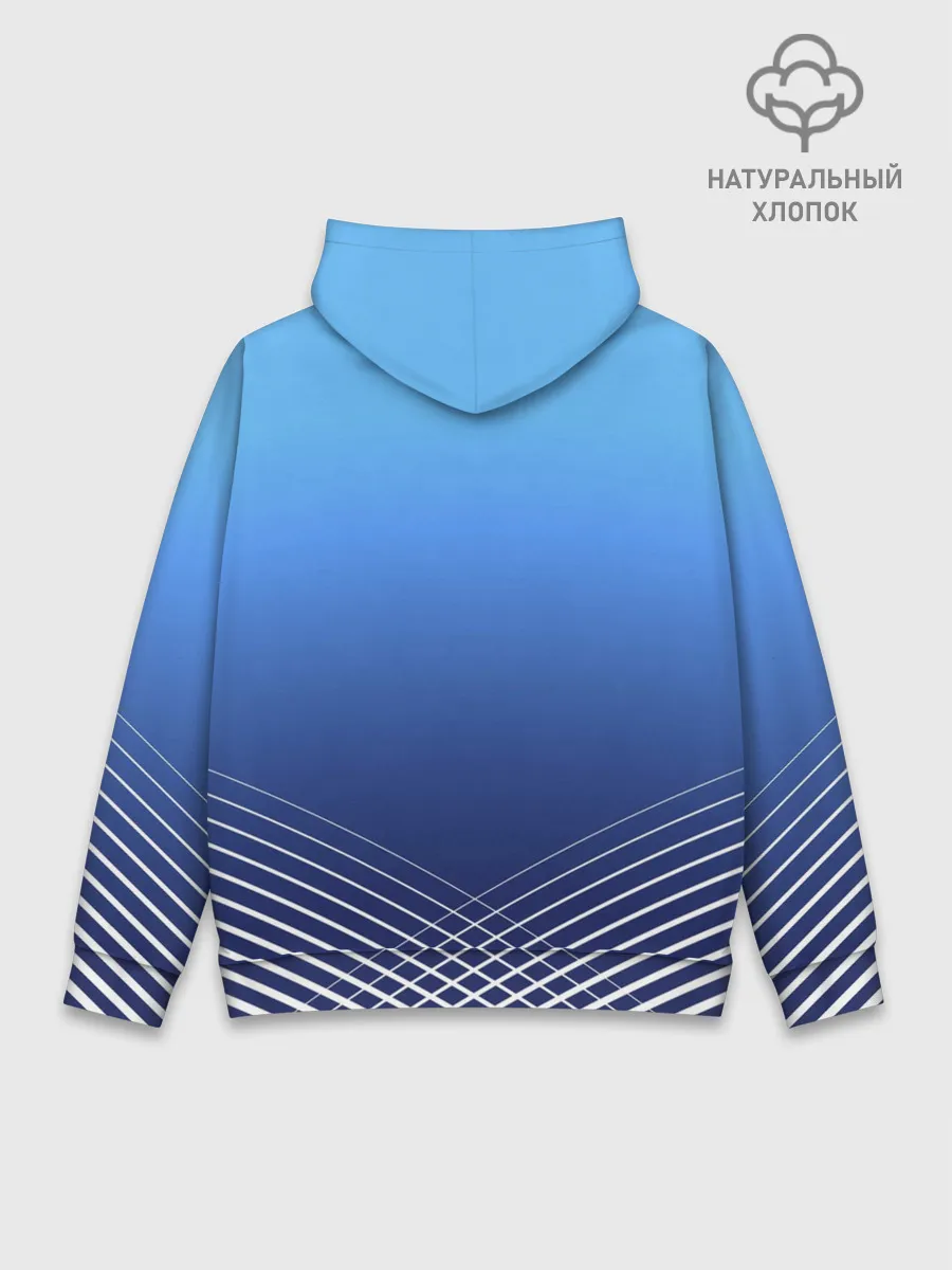 Худи мужской база хлопок / МАНЧЕСТЕР СИТИ / МАНЧЕСТЕР