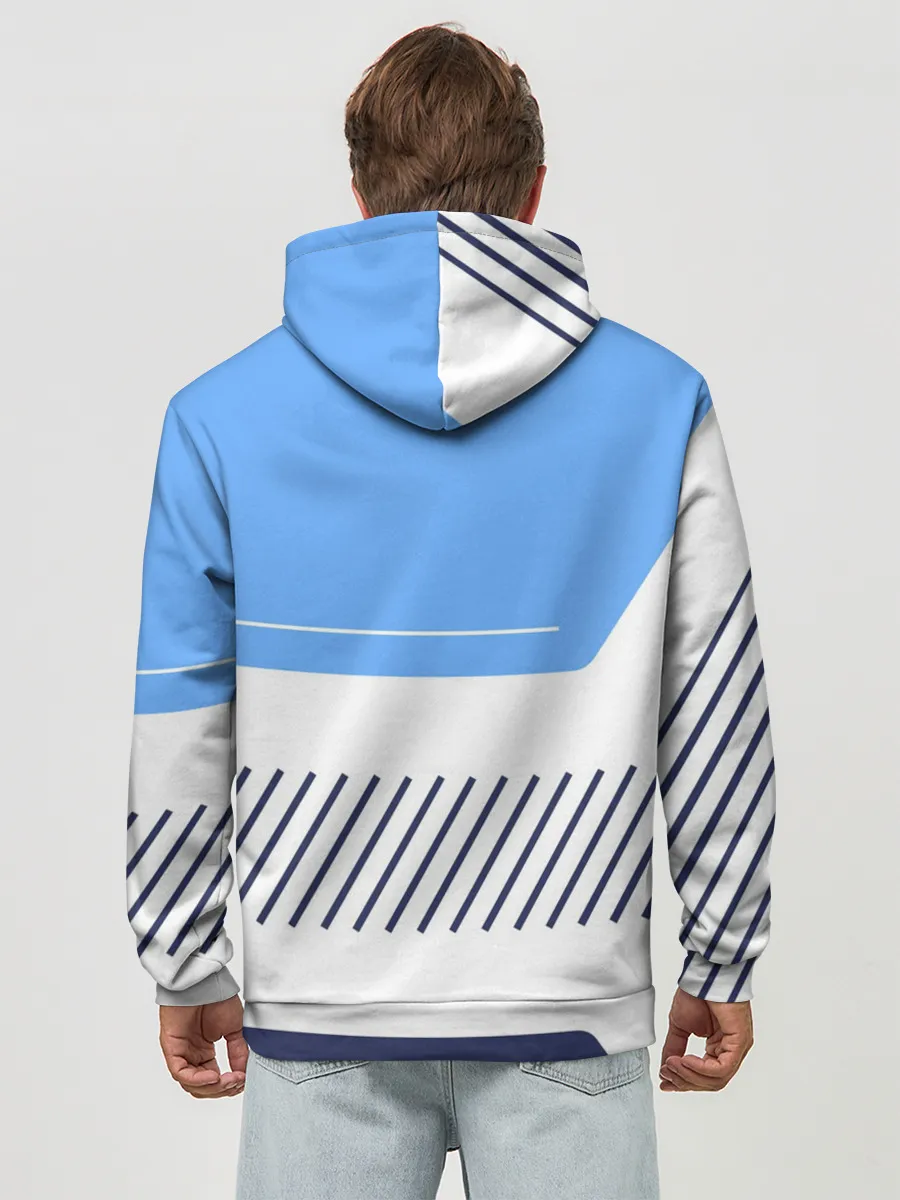 Худи мужской база хлопок / МАНЧЕСТЕР СИТИ / МАНЧЕСТЕР