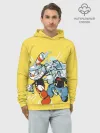 Худи мужской база хлопок / Cuphead bros