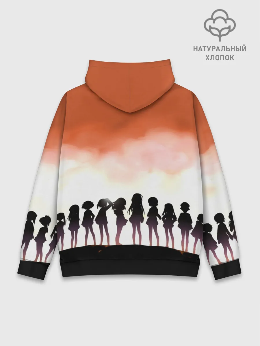 Худи мужской база хлопок / Girls und Panzer | Poster