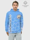 Худи мужской база хлопок / MANCHESTER CITY / МАНЧЕСТЕР