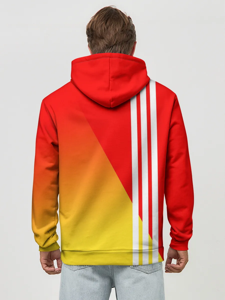 Худи мужской база хлопок / FC VALENCIA / ФК ВАЛЕНСИЯ