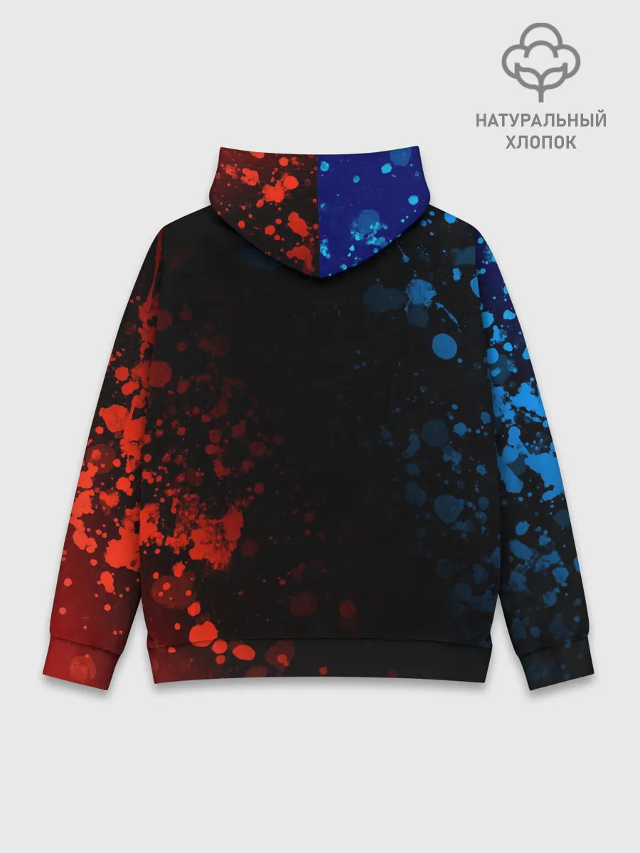 Худи мужской база хлопок / БМВ - Racing