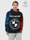 Худи мужской база хлопок / БМВ - Racing