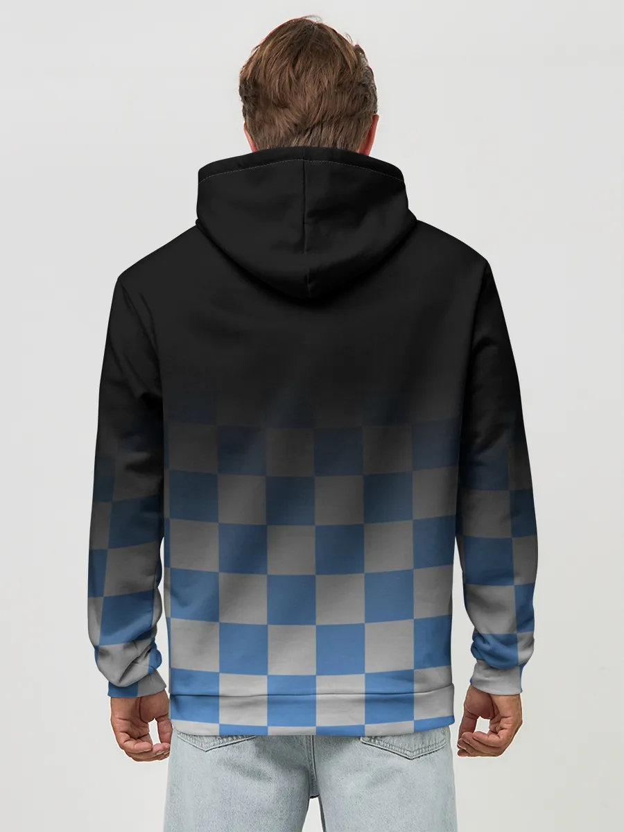 Худи мужской база хлопок / МАНЧЕСТЕР СИТИ / МАНЧЕСТЕР