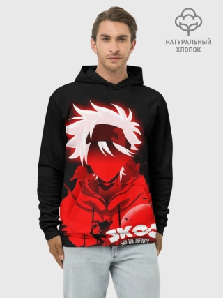 Худи мужской база хлопок / SK8 the Infinity. Reki