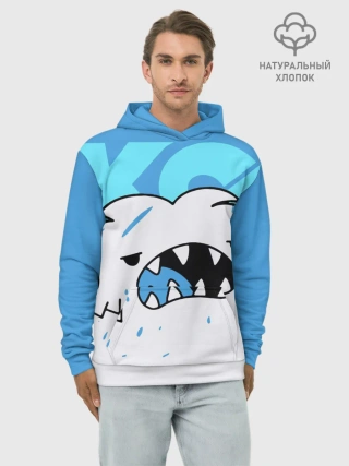 Худи мужской база хлопок / SK8 the Infinity. Скейт Ланги