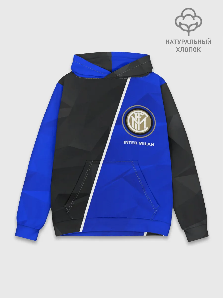 Худи мужской база хлопок / ИНТЕР МИЛАН / INTER MILAN