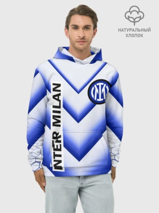Худи мужской база хлопок / ИНТЕР МИЛАН / INTER MILAN