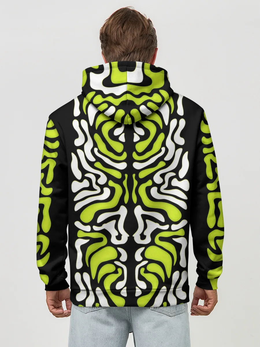 Худи мужской база хлопок / УФО УЗОР